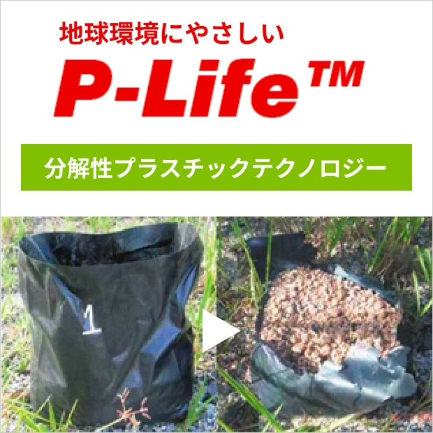 分解性プラスチックテクノロジー P-Life
